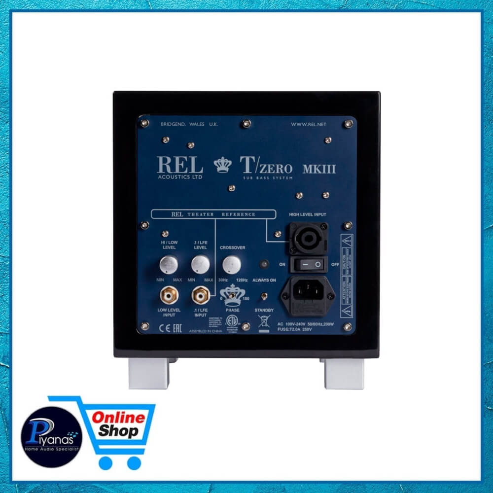 ซับวูฟเฟอร์ REL ACOUSTICS : T-ZERO MKIII สีดำ_4
